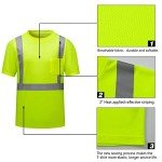 High Visibility Quick Dry Reflective Safety Shirt
