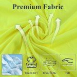 High Visibility Safety T-Shirts 6 Pack for Men