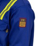 High Visibility Flame Resistant Shirt - Royal Blue 2XL