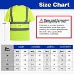 High Visibility Reflective Safety T-Shirt - XL