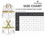 High Visibility Flame Resistant Shirt - Royal Blue 2XL