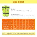 High Visibility Security Vest with 9 Pockets