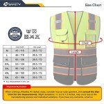 High Visibility Dual Color Safety Vest with Pockets