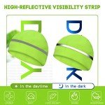 Reflective Neon Fleece Beanie Hat for Safety