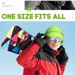 Reflective Neon Fleece Beanie Hat for Safety