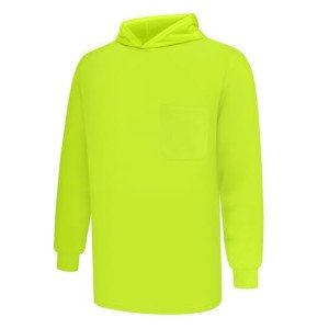 Hi-Vis Hooded Shirts for Men - Lightweight Safety Gear