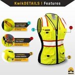 KwikSafety Women's High Visibility Safety Vest
