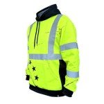 High Visibility Betsy Ross Hoodie - ANSI Class 3
