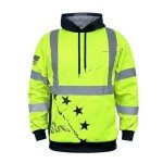 High Visibility Betsy Ross Hoodie - ANSI Class 3