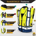 GODFATHER SHERIFF Safety Vest with Cushion Collar
