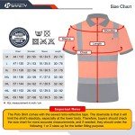 Hi-Vis Safety Polo Shirts for Work - 3 Pack