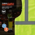 High Visibility Breakaway Reflective Safety Vest