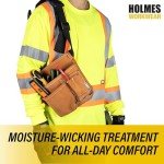 Hi-Vis Long Sleeve Safety Shirt with Reflective Stripes