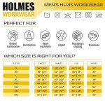 Hi-Vis Long Sleeve Safety Shirt with Reflective Stripes