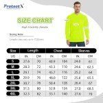 Hi Vis Lightweight Hoodie with Pockets - Green