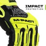Cut-Resistant Hi-Vis Gloves - Large Size