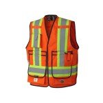 Hi-Vis Flame Resistant Safety Vest - Orange