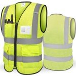 High Visibility Reflective Safety Vest for Everyone