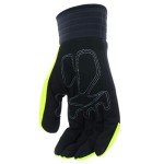 Hi-Vis Touchscreen Work Gloves – Large Green