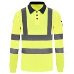 High Visibility Women’s Reflective Safety Polo Shirt
