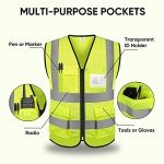 High Visibility Reflective Safety Vest for Everyone