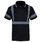 Men's Hi-Vis Reflective Polo Shirt - Class 3