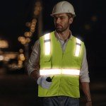 High Visibility Safety Vest with 10 Pockets
