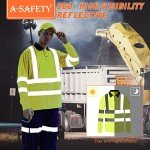 High Visibility Women’s Reflective Safety Polo Shirt