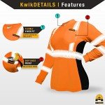 Vixen Women's Long Sleeve Hi-Vis Safety Shirt