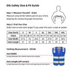 High Visibility Reflective Safety Vest with Pockets