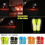 High Visibility Reflective Safety Vest with 5 Pockets