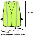 10 Pack Hi-Vis Reflective Safety Vests – Adult