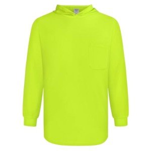 Men's Hi-Vis Safety Hoodie for Construction Work