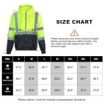 High Visibility Safety Hoodie with Pocket, Green XL