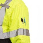 Hi-Vis Lime Bomber Jacket for Winter Safety