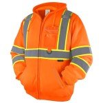 High Visibility Reflective Safety Hoodie – 3XL