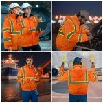 Hi Vis Waterproof Safety Bomber Jacket for All