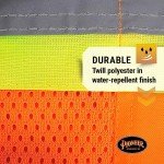 Orange Hi-Vis Multi-Pocket Surveyor Safety Vest