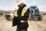 High Visibility Reflective Black Bottom Safety Vest