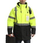 High Visibility Waterproof Reflective Safety Jacket