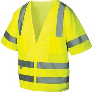 Pyramex Hi-Vis Lime Class 3 Safety Vest