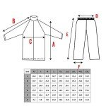 Hi-Viz Class 3 Rain Suit Jacket and Pants