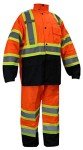 Hi-Viz Class 3 Rain Suit Jacket & Pants 2XL