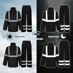 High Visibility Waterproof Rain Suit for Men