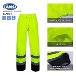 High Visibility Rain Suit for Men - Yellow/Lime