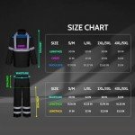 High Visibility Waterproof Rain Suit for Men