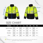Hi-Vis Reflective Rain Jacket for Men & Women