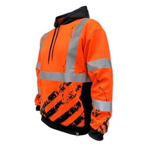 High Visibility Cold Weather Safety Hoodie - X-Large