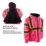 Women's High Visibility Reflective Safety Jacket