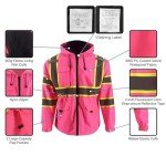 Women's High Visibility Reflective Safety Jacket
